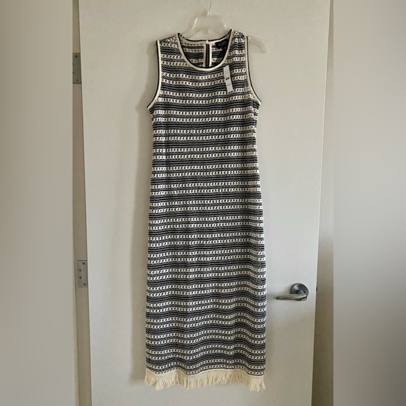 J.Crew Crochet Midi Dress in Stripes - Picture 3 of 3